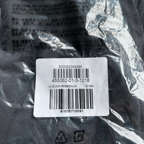 Gap NEW with TAGS velour black sweater 12-18m baby girl sweater toddler - Picture 11 of 12